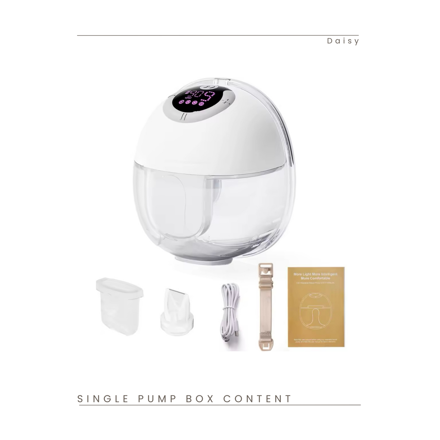 Daisy - Handsfree Breast Pump