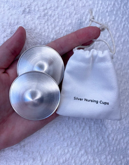 Silver Nursing Cups