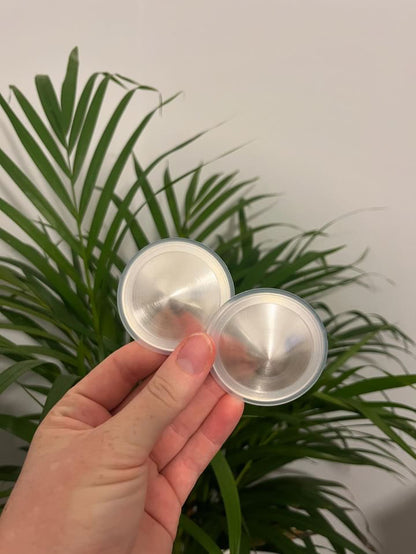 Silver Nursing Cups
